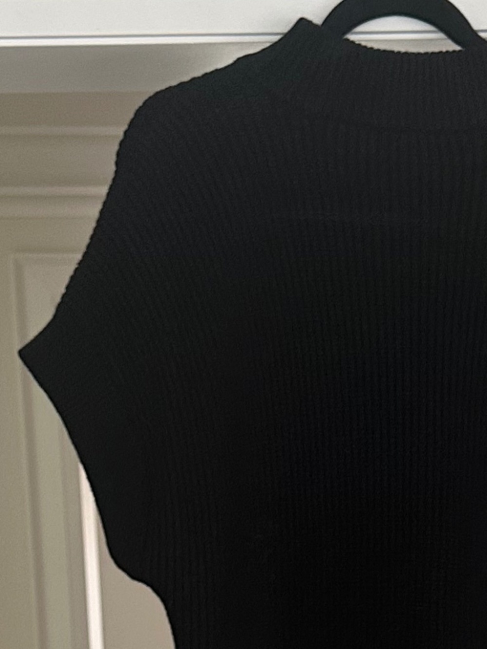 NWT - JUST FEMALE Sophie Black Chunky Rib Knit Sweater Tunic / Dress - Size L - Picture 6 of 8